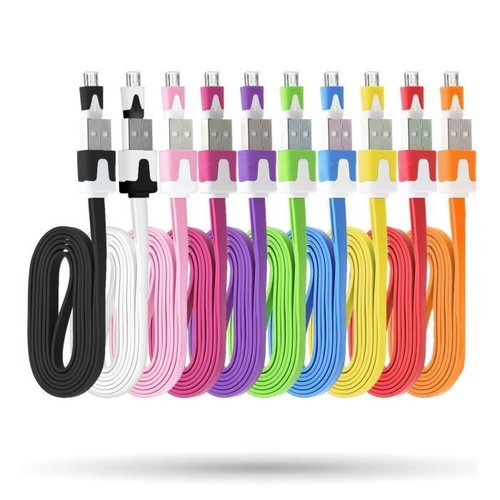 Câble plat micro usb - plat, /